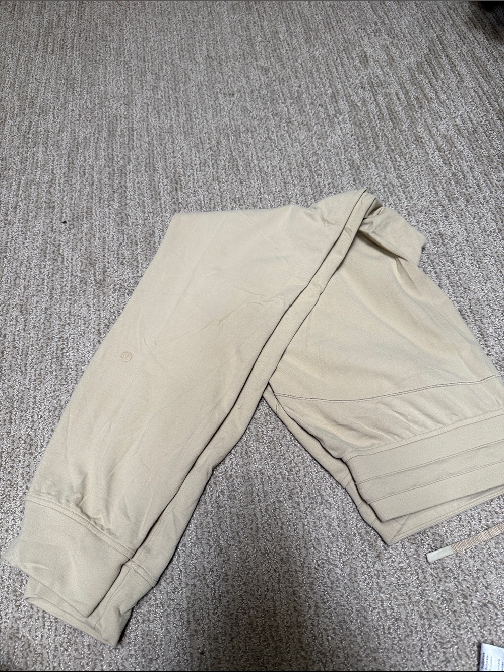 lululemon athletica Cream Track Joggers